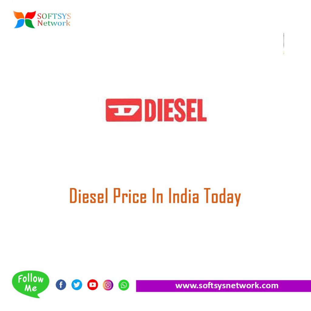 Diesel Price In India Today